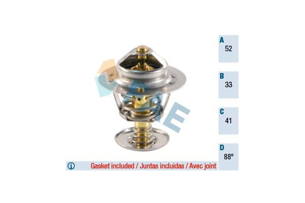 Termostat 88 °C  FAE 5307688