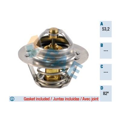 Termostat 89 °C  Peugeot 306 Cabriolet (S2)(04.1997->)  MAGNETI MARELLI 359001200100