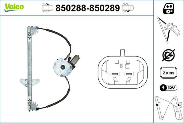 Cam Krikosu Ön Sol VALEO 850288