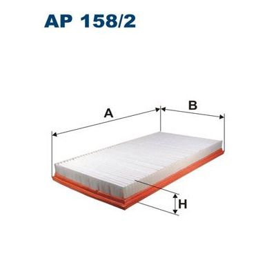 Hava Filtresi  Mercedes Viano (639)  FILTRON AP 158/2