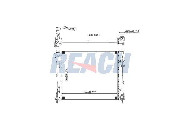 Su Radyatörü  Ford Ka (CCU)(2008->)  KRAFTVOLL 81202250