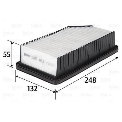 Hava Filtresi  Kia Rio (UB)(2011->)  VALEO 585463