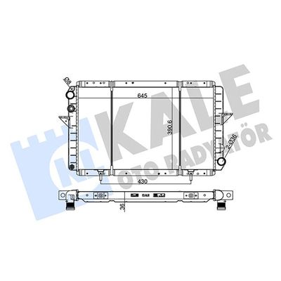 Su Radyatörü  KALE 160800