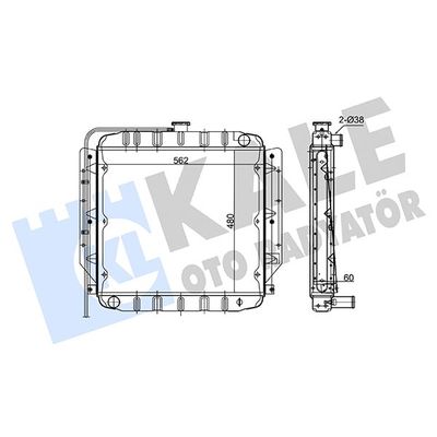 Su Radyatörü  KALE 0310173PA