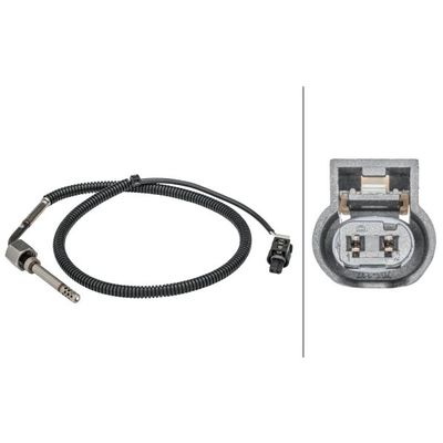 Egzoz Sıcaklık Sensörü  HELLA 6PT 358 181-411