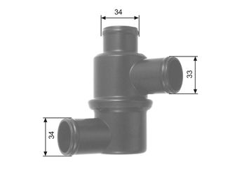 Termostat  GATES TH14580  21011306010 21010130601002 21010-1306010-02 210101306010 21010306010 2101130601001 2101130601002 210731306010 21073-1306010 21073130601000 21073-1306010-00