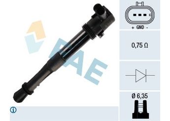 Ateşleme Bobini  BRUCKE 46777286  46777286 55180004 A88038 133827 467772086