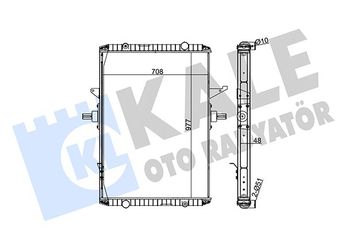 Su Radyatörü  KALE 350185  164000T350 100310967 5001848515 50 01 848 515 5001848517 50 01 848 517 5001856528 50 01 856 528 5010315369 50 10 315 369 5010514435 50 10 514 435 5001860493 5001860501 5001860511
