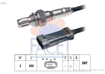Oksijen (Lambda) Sensörü  FACET 10.7710  8200024503 82 00 024 503