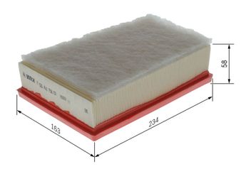 Hava Filtresi  BOSCH F 026 400 738  165463205R 16 54 632 05R