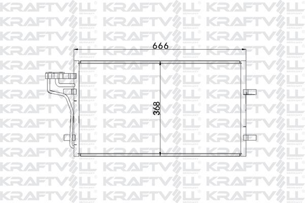Klima Radyatörü  KRAFTVOLL 08060117
