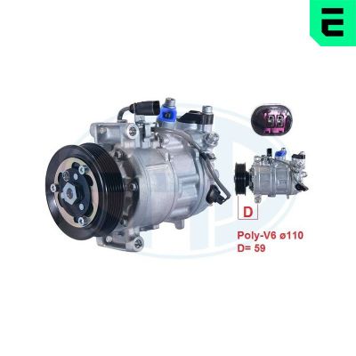 Klima Kompresörü  Volkswagen Amarok (S6B)(08.2016->2020)  ERA 670172