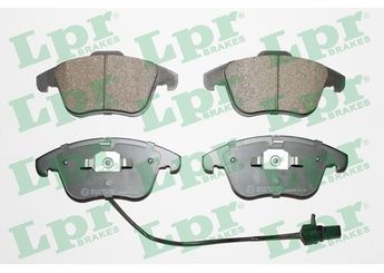 Fren Disk Balata Ön LPR 05P1391  8K0698151A 8K0698151F L8K0698151F 8K0098301F