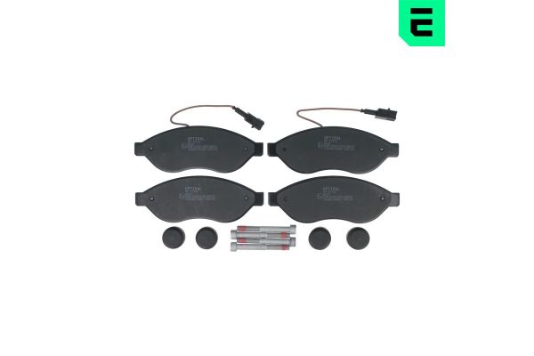 Fren Disk Balata Ön Fiat Ducato P.Van 30 (290)(04.2014->)  OPTIMAL BP-12750