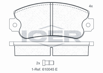 Fren Disk Balata Ön TRW GDB1297  5951671 AUTOBIANCHI5892310 791906 5892310 5 892 310 5951660 5 951 660 5 951 671 792725 792 725 793323 793 323 655793385 655 793 385 8660004662 86 60 004 662 8671016573 86 71 016 573 SE22165081A SE 221 650 81 A SE021165081A SE0 211 650 81 A SE022165081B SE0 221 650 81 B SE131165081A SE1 311 650 81 A SE141165081A SE1 411 650 81 A SE141165081C SE1 411 650 81 C XE02116508113 XE0 211 650 81 13 XE021165081B XE0 211 650 81 B