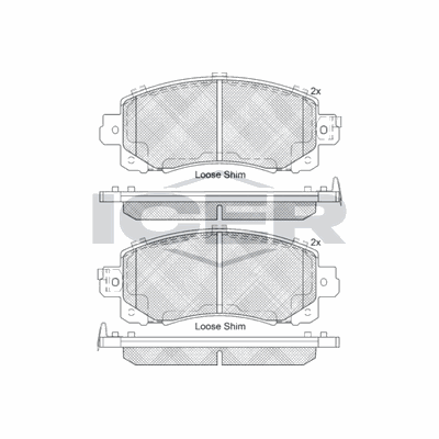 Fren Disk Balata Ön AP 05P2119