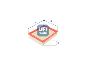 Hava Filtresi  WEGNA WA2715.S  1444G9 1444J5 1444VS 1444-J5 1444-VS 1444-G9