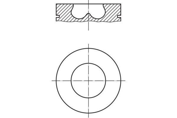 Piston (89.91MM-STD)  NÜRAL 87-70904-050
