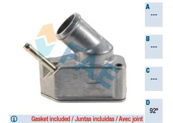 Termostat 92 °C  SUPSAN TH0051  1338079 90501081