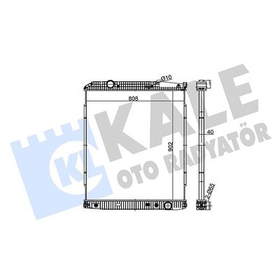 Su Radyatörü  KALE 349520