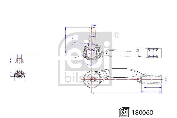Rot Başı Sağ Toyota Proace (2016->)  PSA ORJINAL 9820340180