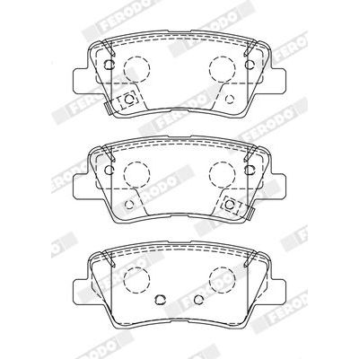 Fren Disk Balata Arka Kia Optima (TF)(2012->)  MGA 55618
