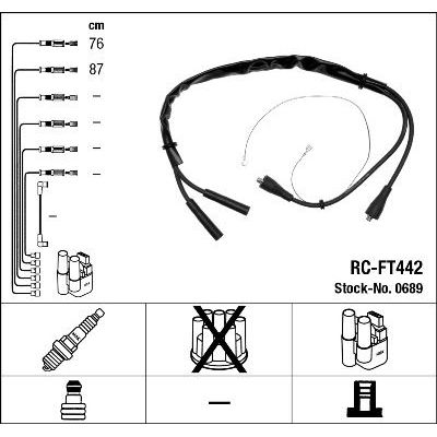 Buji Kablosu  NGK 0689