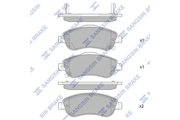 Fren Disk Balata Ön Honda CR-V (RE)(01.2007->)  SANGSIN SP1567