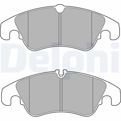 Fren Disk Balata Ön Ford Focus 3/4/5 Kapı (CB4)(2008->)  DELPHI LP2715