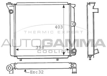 Su Radyatörü  KALE 0503113PS  7702247462