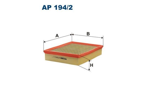 Hava Filtresi  Ssangyong Kyron (10.2005->)  FILTRON AP 194/2