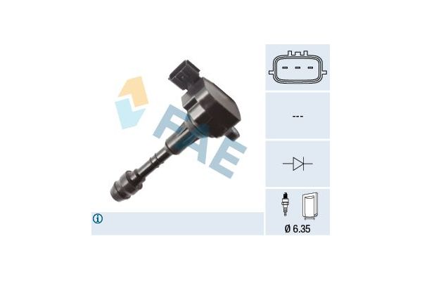 Ateşleme Bobini  Nissan Murano (Z50)(01.2005->)  FAE 80454