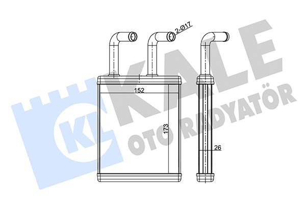 Kalorifer Radyatörü  KALE 346785