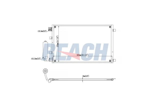Klima Radyatörü  MGA 82567