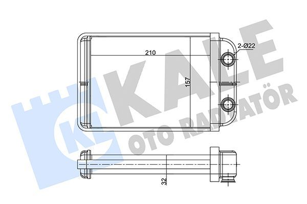 Kalorifer Radyatörü  KALE 346350
