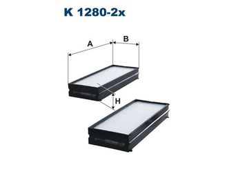 Polen Filtresi  FILTRON K 1280-2x  976193D200 976193D000 97619-3D000 976193D100 97619-3D100 97619-3D200 976193D200AT 97619-3D200AT