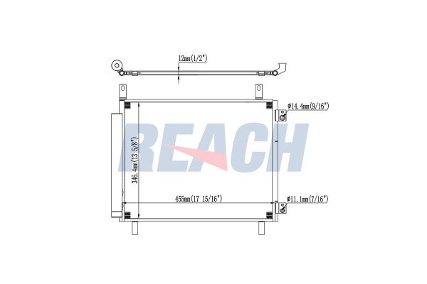 Klima Radyatörü  DENSO DCN21035