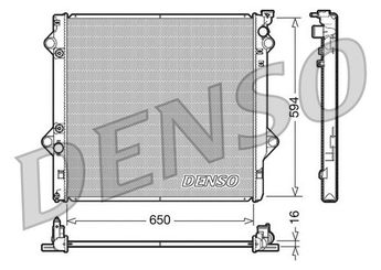 Su Radyatörü  DENSO DRM50036  25310 C8050 1640062230 1640062231 1640075440 1640075441