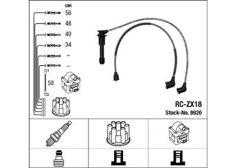 Buji Kablosu  KRAFTVOLL 05070323  8BBL18140 18118A 0000-18-118A 8BBL18140B 8BBL-18-140B 8BBS18140 8BE118140B 8BE1-18-140B ZX1818140