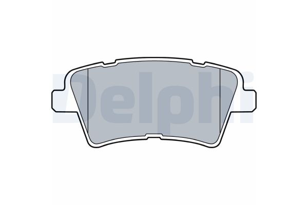 Fren Disk Balata Arka Hyundai i20 (BC3)(08.2020->)  DELPHI LP3537