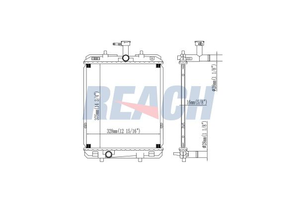 Su Radyatörü  Peugeot 108 TOP (03.2014->)  PSA ORJINAL B000765180