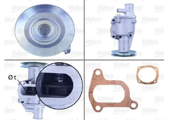 Devirdaim Su Pompası  VALEO 506079  5939200 4384129 71737961 SE020032000A 4471378