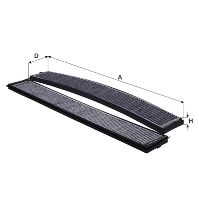 Polen Filtresi  BMW X3 Serisi (E83)(09.2003->)  FIL FILTRE HCK 7066