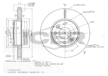 Fren Disk Ayna Ön Sağ ve Sol RENAULT ORJINAL 402061841R  402061200R 4154200101 402067016R 402067501R 7701210081