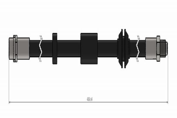 Fren Hortumu Ön Sağ veya Sol CAVO C900 601A