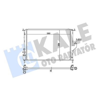 Su Radyatörü  KALE 348685