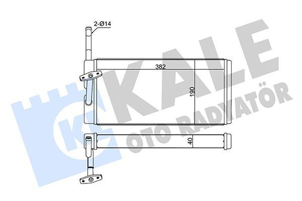 Kalorifer Radyatörü  KALE 104500