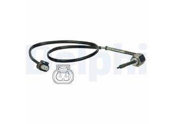 Egzoz Sıcaklık Sensörü  DELPHI TS30072  9058604 000 9058 604 0009058604 A0009058604 A000 9058 604