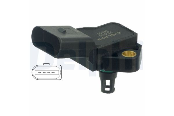 MAP Sensörü  DELPHI PS10160