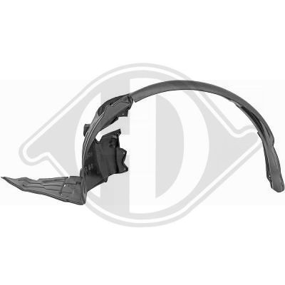 Çamurluk Davlumbazı Ön Sol Renault Laguna Grandtour (2007->)  MADE IN TAIWAN 1465-2112